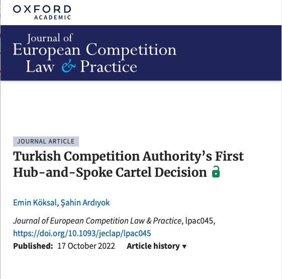 Turkish Competition Authority’s First Hub-and-Spoke Cartel Decision
