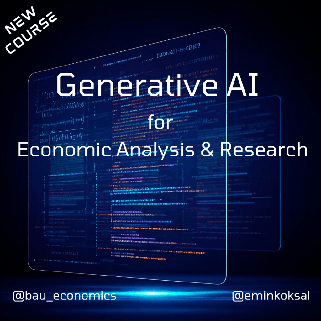 New course: Generative AI for Economic Analysis & Research* 